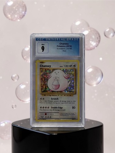 Chansey graded CGC 9 for sale on eBay
