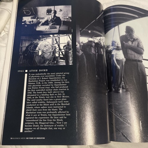 BusinessWeek 100 Years Of Innovation Magazine Summer 1999 Collector’s Edition - Picture 19 of 24