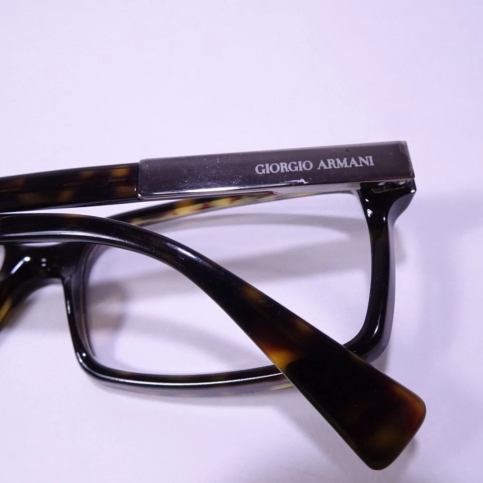 Gafas para hombre Giorgio Armani GA 585 brillantes oscuras Habana rutenio Foto 4 de 4