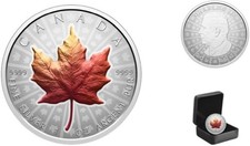 Canada - 2026 Silver 1oz 'UHR Maple Leaf' Vivid Toning Effect Reverse Proof Coin