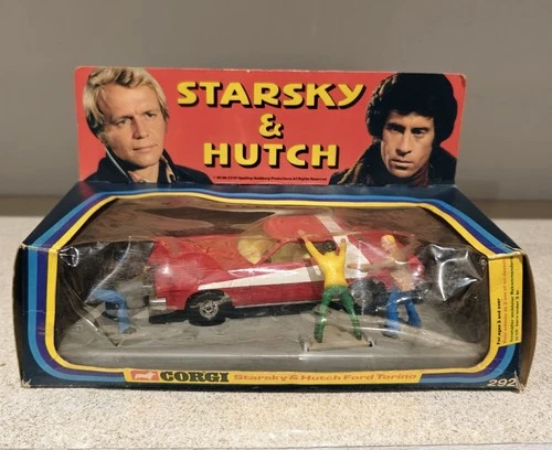 Vintage Corgi 292 Starsky & Hutch Ford Gran Torino 1977. excellent original box