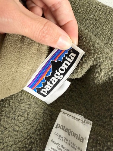 Patagonia Better Sweater Fleece Kids XL Brown Full Zip Outdoors Gorp Jacket - Picture 6 of 8