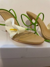 New Shoes Flower Decor, Comfy Heels, EU 38, UK 5 in the box - Same day dispatch