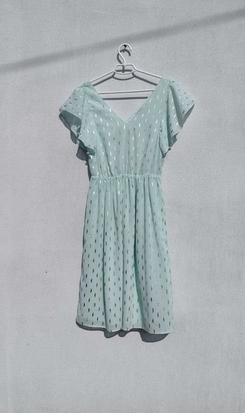 Women Etam Dress Light Turquoise 36