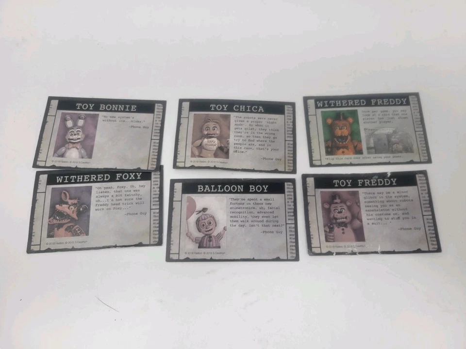 Five Nights at Freddy's CLUE Board Game 2018 100% Complete FNAF - Image 4 of 4