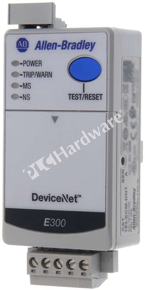 Allen Bradley 193-ECM-DNT /A E300 Overload Relays DeviceNet Communication Module