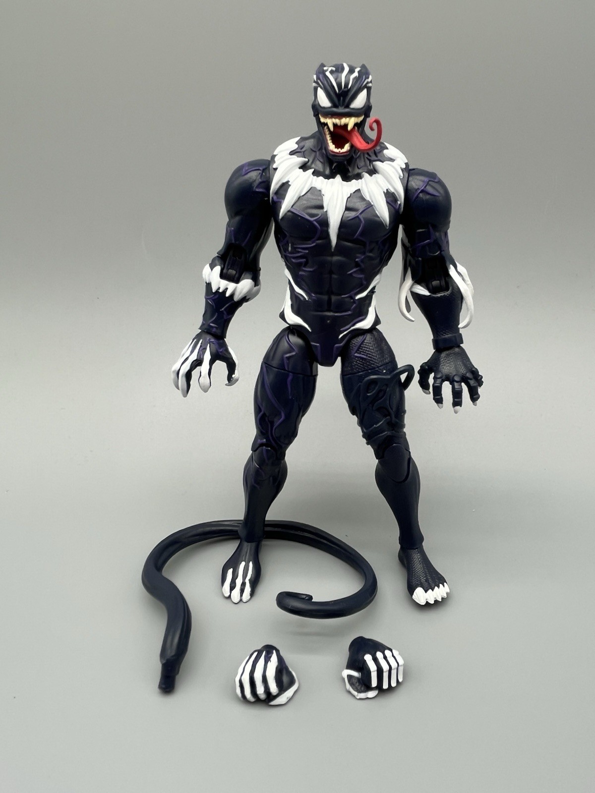 Venomized Black Panther Action Figure 7in Marvel Legends