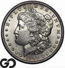 1903 Morgan Silver Dollar, Choice Unc+, Nice Luster