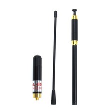 Telescopic AL-800 Dual Band VHF UHF SMA-Female Antenna For BaoFeng UV-5R UV-9R