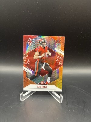 2021 Panini Phoenix Kyle Trask Fireburst Parallel Rookie Tampa Bay Buccaneers