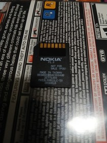 Nokia N-Gage Test Demo NFS Not For Sale Working Game Cartridge - Red Faction