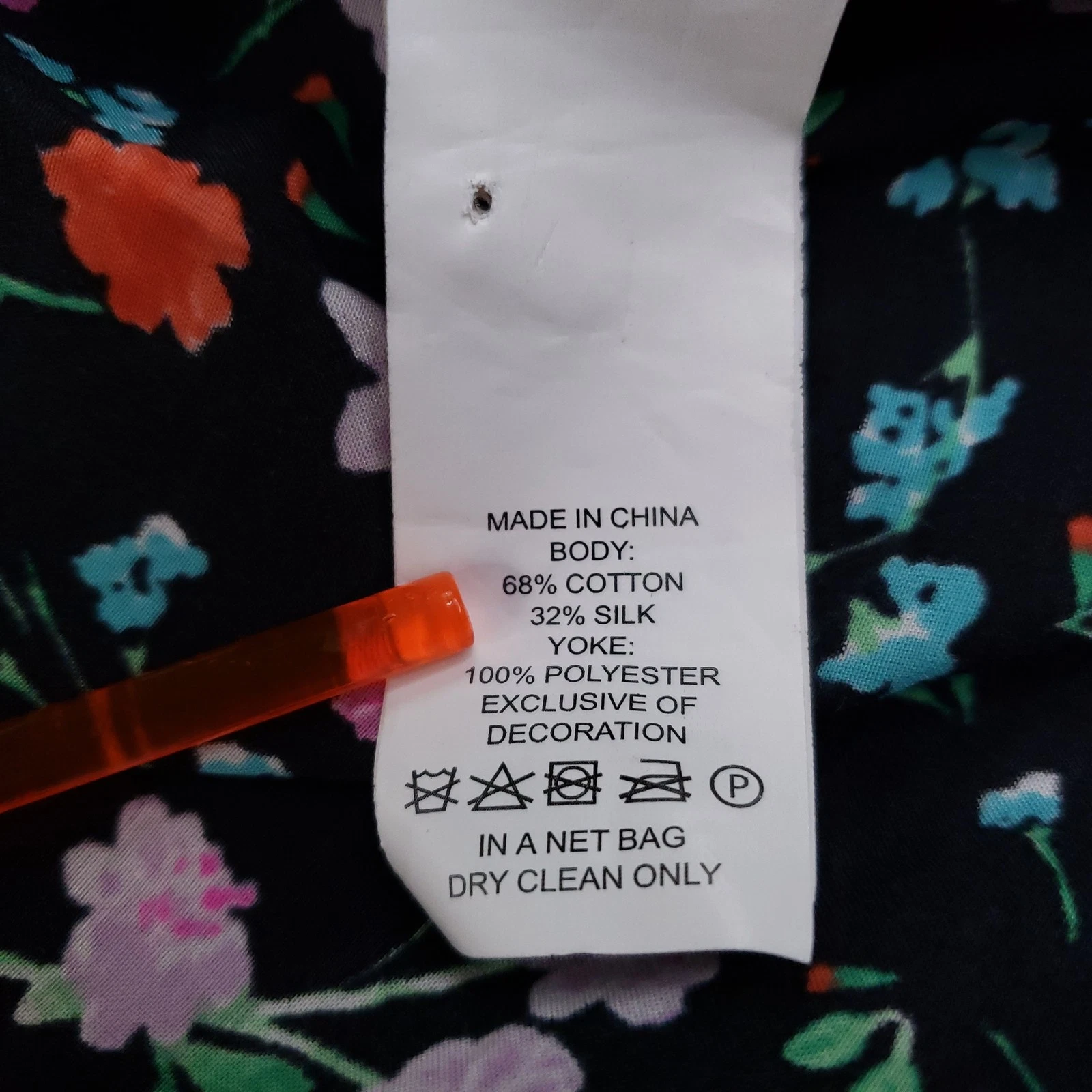 Abito donna Kate Spade piccolo nero floreale pizzo giogo senza maniche colletto a strati