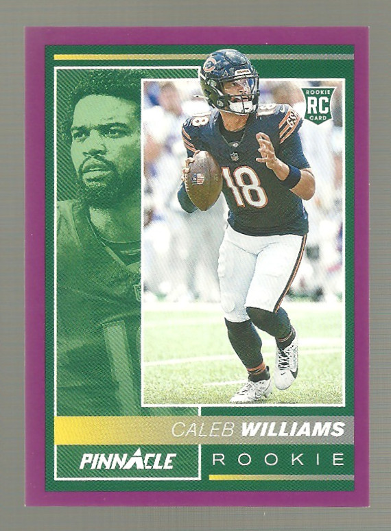 42/75 Caleb Williams 2024 Panini Encore Purple Rookie RC #218 Bears 
