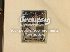 2014 Bowman Chrome Nick Castellanos #2 Rookie Card. rookie card picture