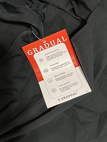 Pantaloncini Gradual Nero 3XL - Foto 4 di 5