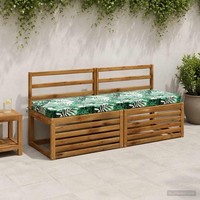 Bankkissen Soest 100 % Polyester Blattmuster 150 X 50 X 8 Cm