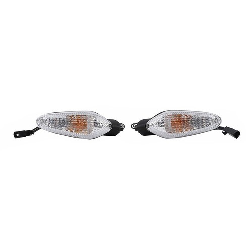 Front Turn Signal 2pcs ABS Plastic Black Fit For Ducati Monster 796 2002-2014 - Picture 2 of 8