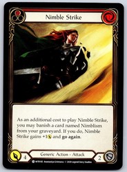 Nimble Strike (Red) WTR185 Welcome to Rathe Unlimited