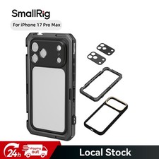 SmallRig Mobile Video Cage for iPhone 17 Pro Max with T-Mount Lens Backplate