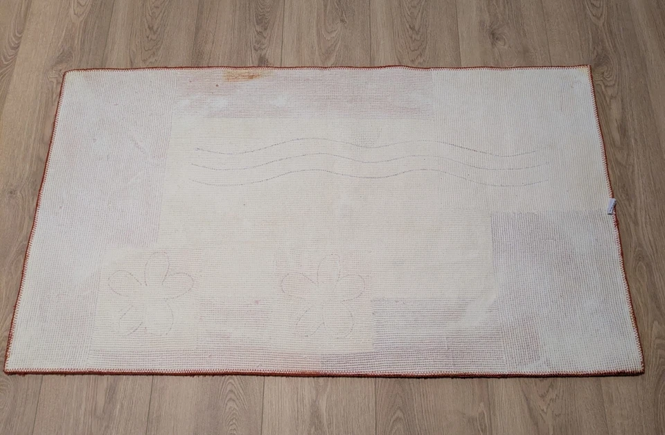 Meusch Badeteppich Rechteckig 140x80 cm Rot Rutschfest - Bild 3 von 4