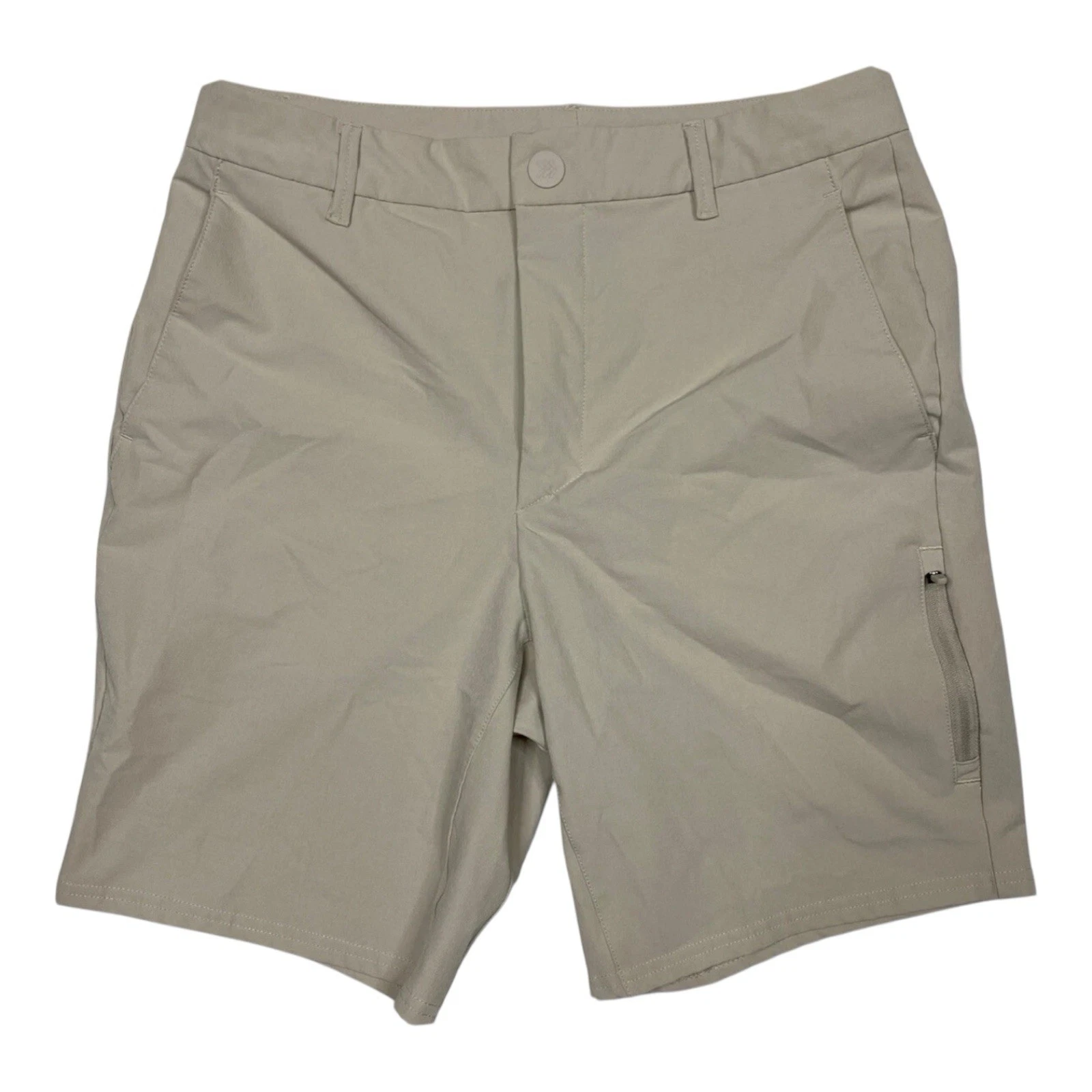 All in Motion Men's Beige Cargo Golf Shorts Size 38 Quick Dry Active