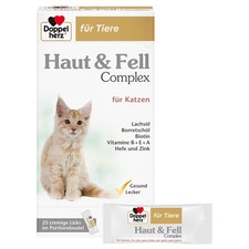 Cat Skin and Fur Complex - With Important Omega-3 Fatty Acids and...