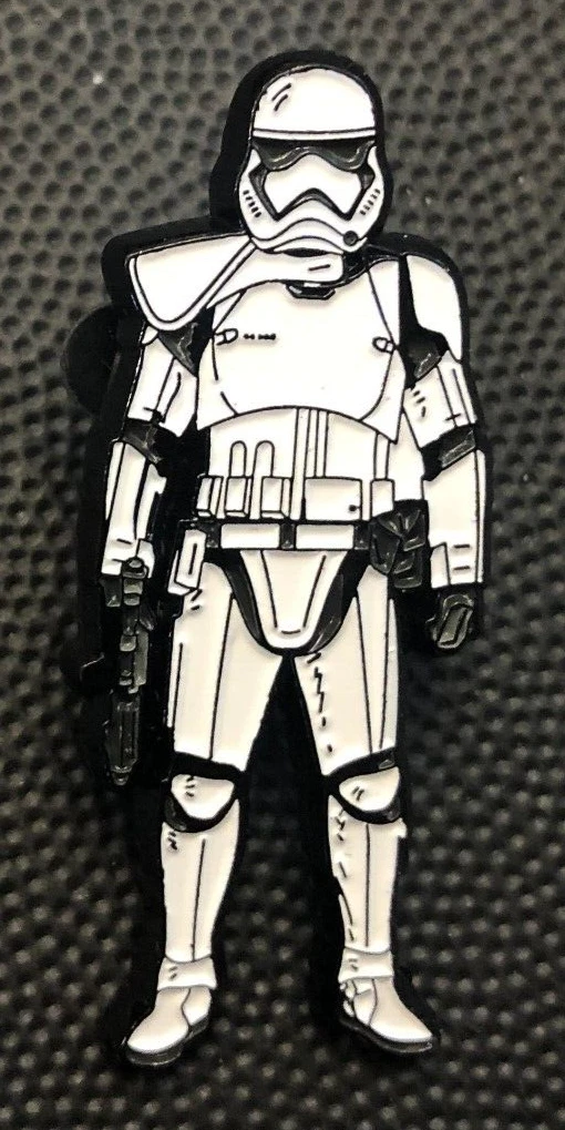 Disney pin storm trooper Star Wars Lucasfilm Lucas film empire blaster A New Hop