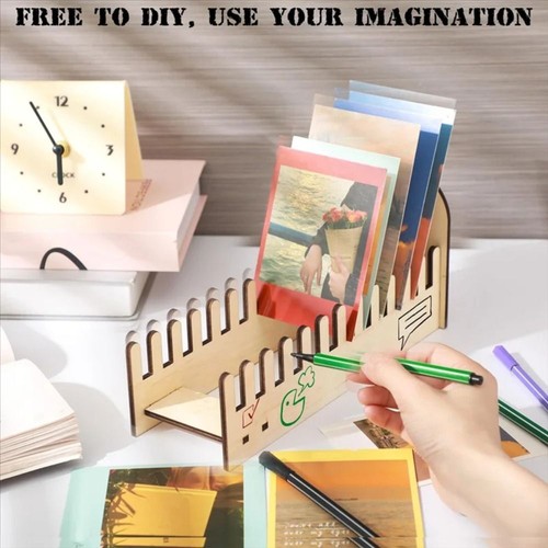 4 Tier Wooden Greeting Card Display Stand Craft Show - Picture 9 of 13