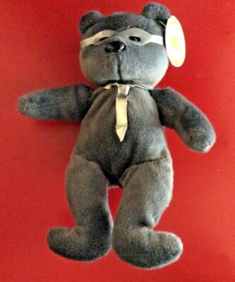 J C MEN in BLACK WILL SMITH  ''BAD'' CELEBRITY BEAR - -  Star #4    FREE S/H  MWTs