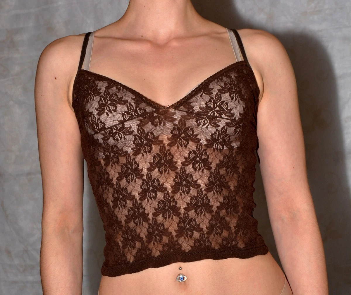Nuisette Coco Dream Marron à Pois – Taille M – Femme – Neuf Sans étiquette