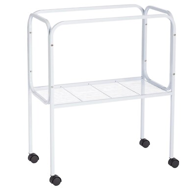 PH PREVUE CAGE STAND WHITE 26x14x31.75in Model 447 NEW Flight Bird Casters