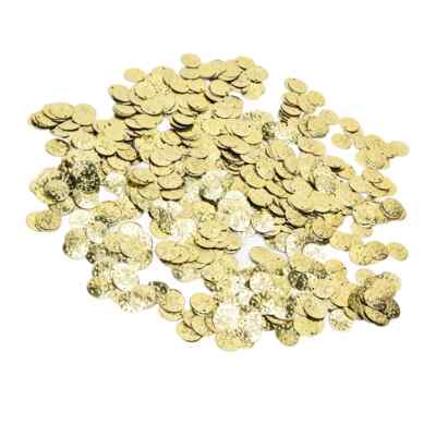 2000 Bauchtanz Münzen Gold/Silber DIY Modeschmuck Basteln Nähen Zubehör