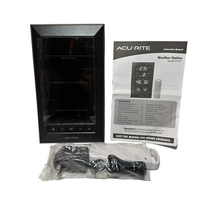 AcuRite Home Weather Station with Vertical Color Display, Wireless Outdoor