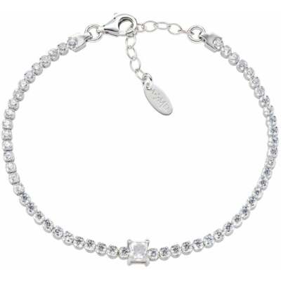 Damen Tennis Armband AMEN BT21QUBBZ16 925% Silber