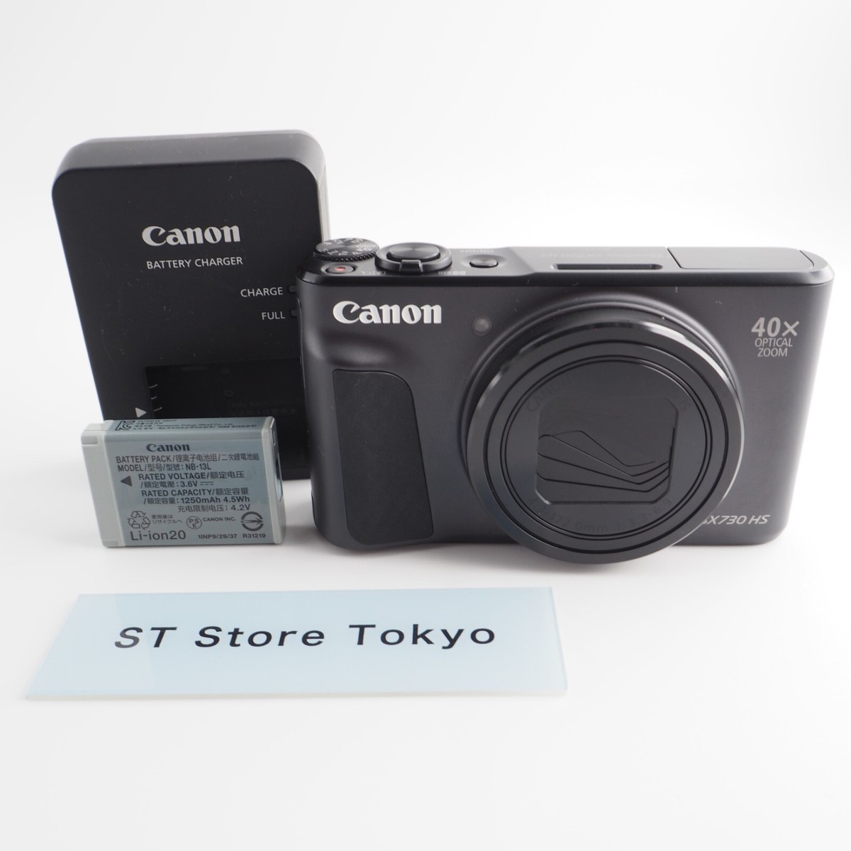 Mint] Canon PowerShot SX730 HS Digital Camera black w/Battery