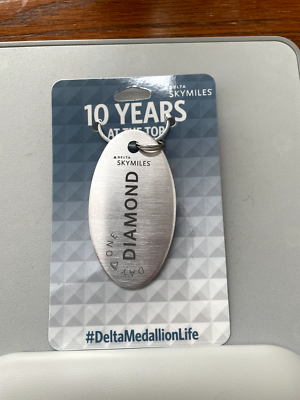 Plane Tags - Delta Airlines Boeing 747 White N668US - Diamond