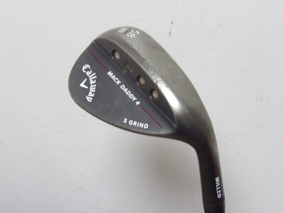 Callaway Mack Daddy 4 Black 58* Wedge S Grind Stiff Flex S200 Steel Very Nice!!