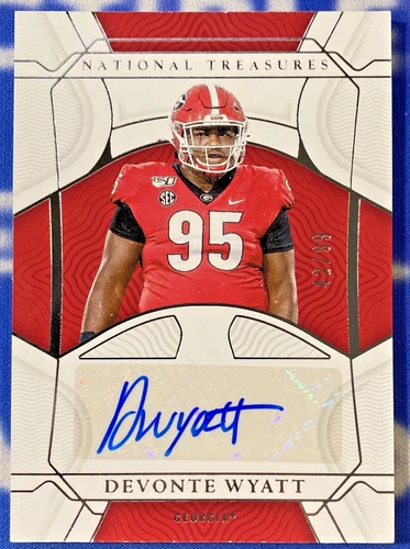 2022 Panini National Treasures Devonte Wyatt #109