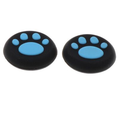 2 Stück Silikon Analog Thumb stick hold Caps für PSV1000 / 2000 Blau