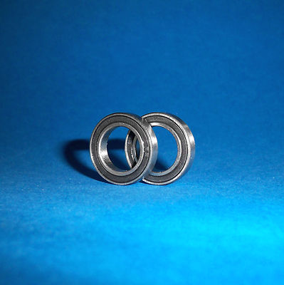 2 Kugellager 6901 / 61901 2RS / 12 x 24 x 6 mm
