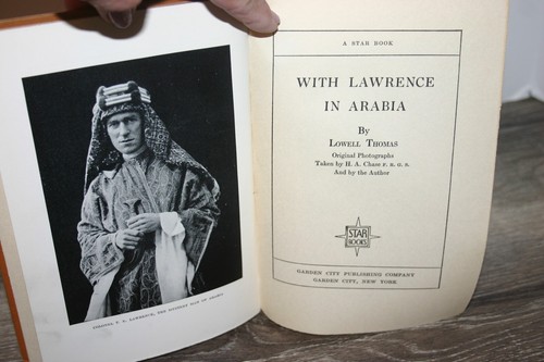 With Lawrence in Arabia by Lowell Thomas 1924 First Edition R-764 - Picture 6 of 9