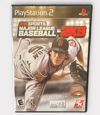 2K Sports Major League Baseball 2K9 (Sony PlayStation 2, 2009) PS2 MLB