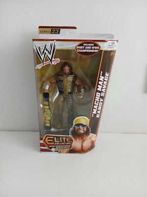 WWE Macho Man Randy Mattel ELITE COLLECTION SERIES Wrestling Figur OVP NEU 
