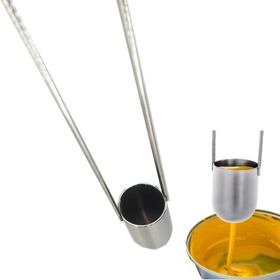 Viscosity Cup Zahn In Acciaio Inox - Misuratore Viscosità Liquidi Per Vernici E Inchiostri - Foto 8