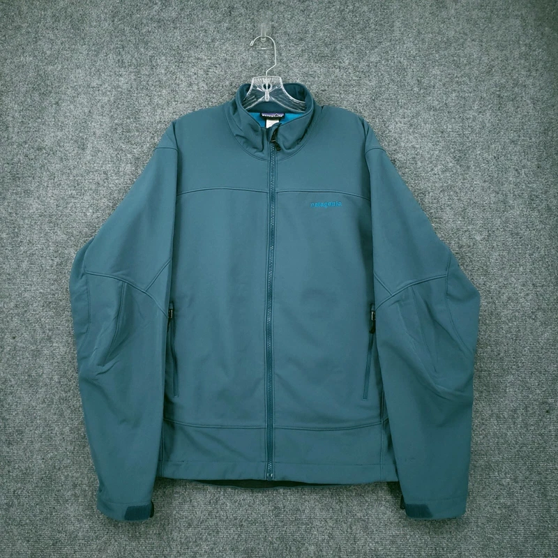 patagonia windbloc polartec full zip fleece windbreaker jacket