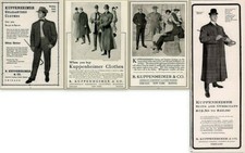 4 1901 - 1904 Kuppenheimer Suit Men's Fashion Clothing 40.00 Print Ads
