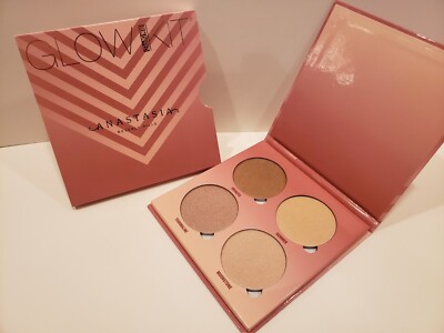 Anastasia Glow Kit Sun Dipped Metallic Powder Highlighters 4 Shades 1.04 Oz