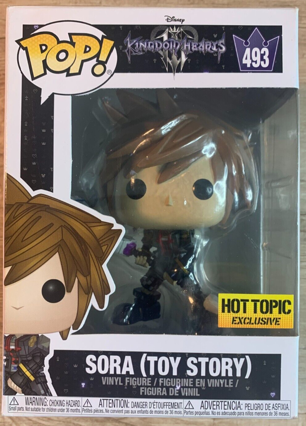 Funko POP! Sora Toy Story Funko #493 Hot Topic Exclusive : K