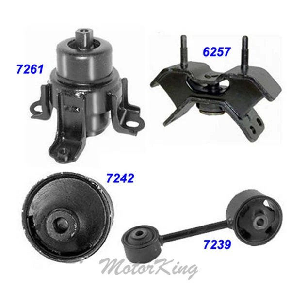 Toyota Avalon 1998-1999 motor de 3,0 L y transmisión Juego de montaje 4 piezas para Auto M194 Foto 2 de 4