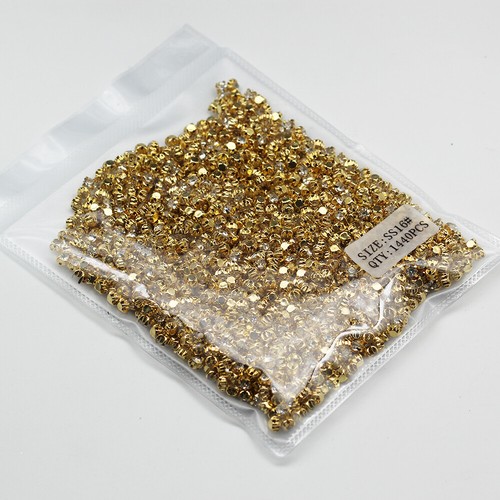 Wholesale 3mm - 8mm Sew On Crystal Glass Rhinestones Flat Back Claw Setting Gems - Picture 39 of 43